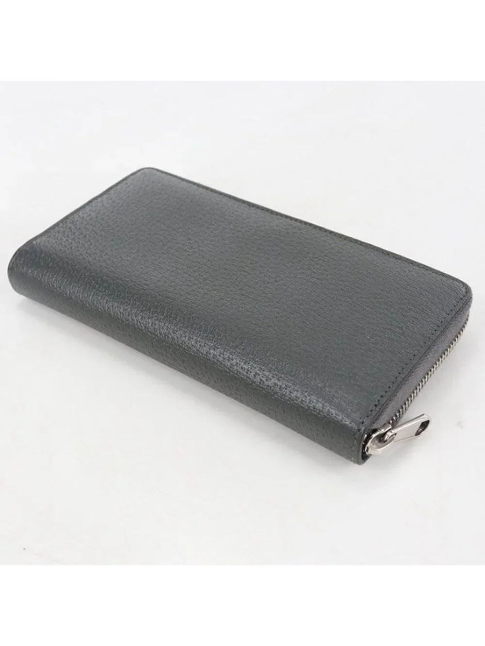 Gucci Cutout Interlocking G Wallet Zip Around Leather